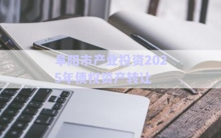 阜陽(yáng)市產(chǎn)業(yè)投資2025年債權(quán)資產(chǎn)轉(zhuǎn)讓 阜陽(yáng)市產(chǎn)業(yè)投資2025年債權(quán)資產(chǎn)轉(zhuǎn)讓